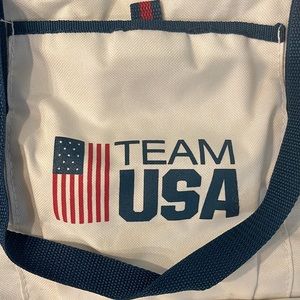 Olympics Are Coming! 🇺🇸TEAM USA Athletic Canvas Bag with Pockets